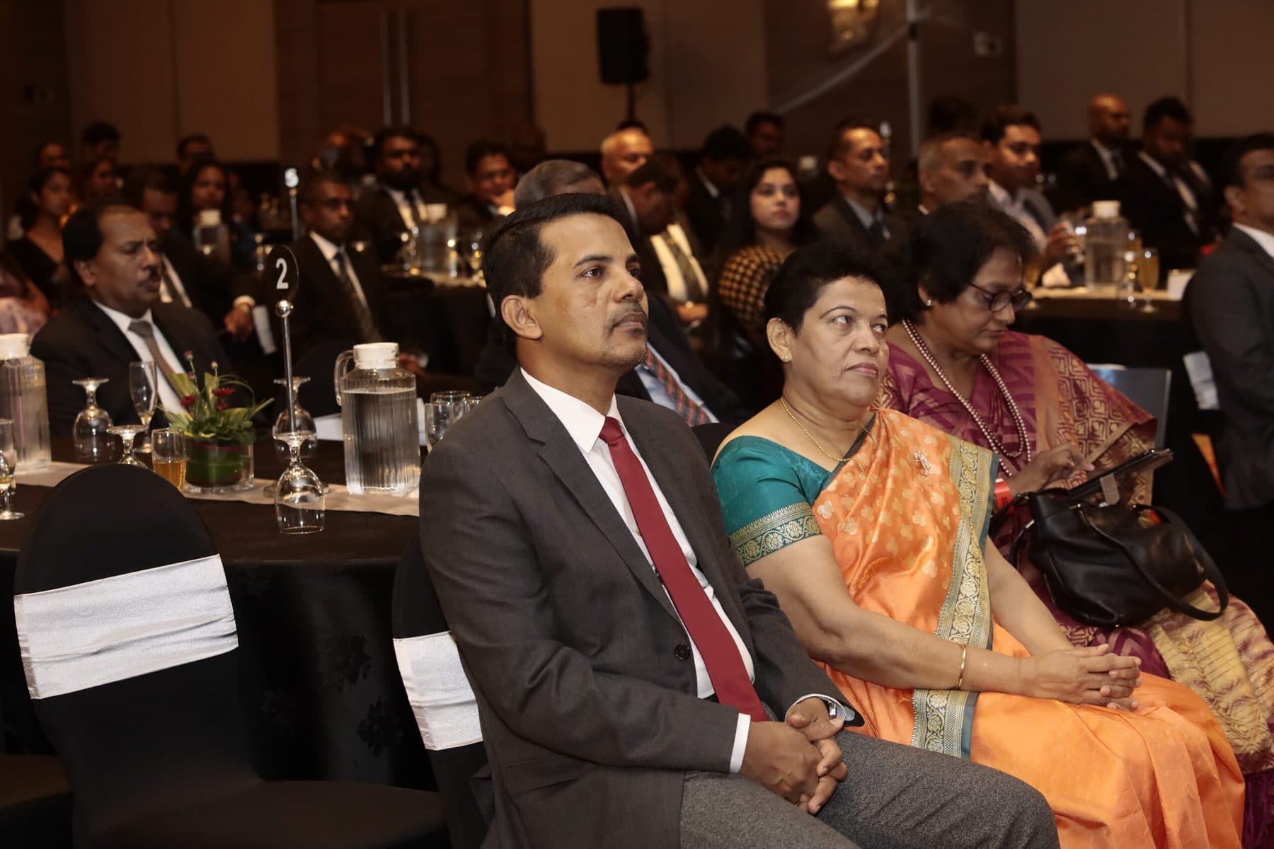 Professionals in the hall at a SLITAD event