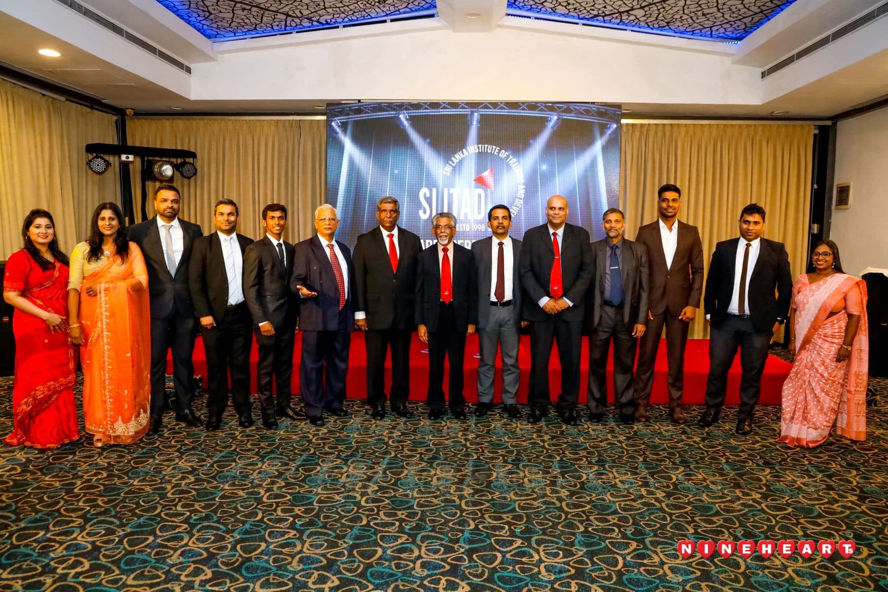 Graduates with the Executive Council at the graduation ceremony